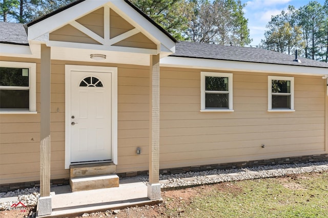 view of property entrance