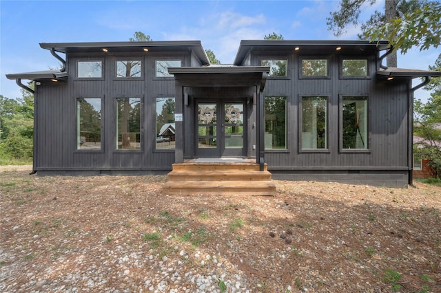 view of rear view of house