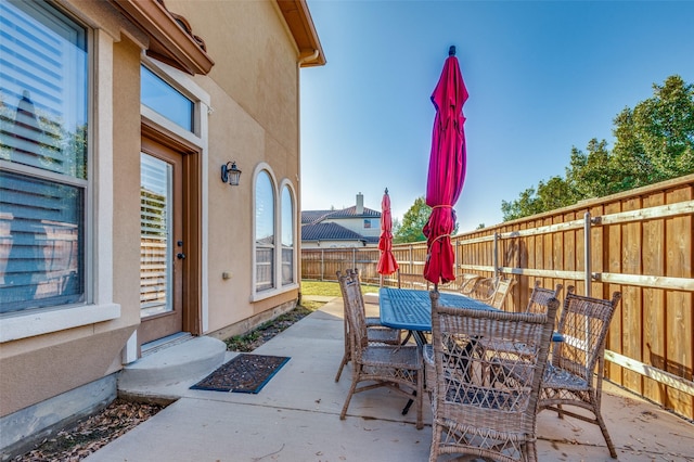 view of patio / terrace