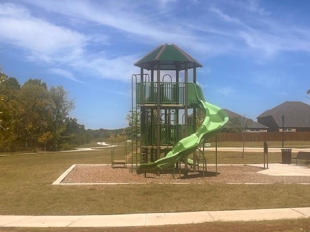 view of jungle gym