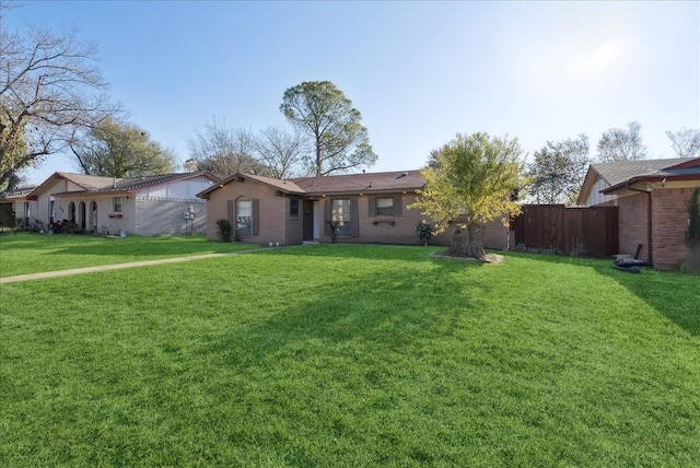 exterior space featuring a yard