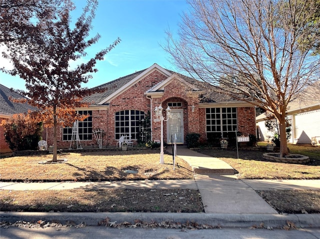 view of ranch-style home