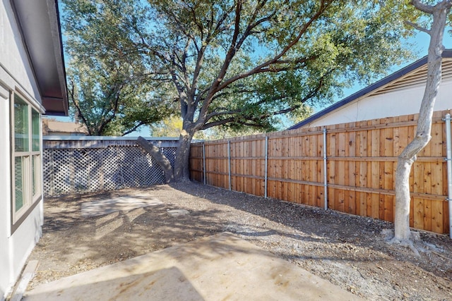 view of patio / terrace featuring a fenced backyard