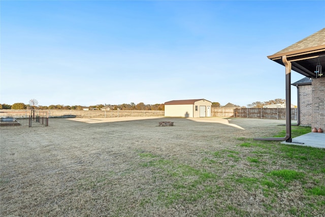 view of back of property