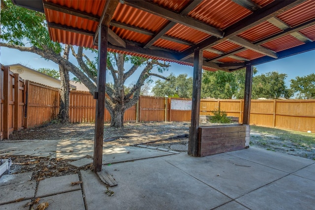 view of patio