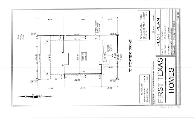 1172 Porter Dr, Frisco, TX 75036 - view of home floor plan
