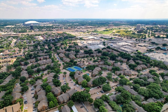 aerial view