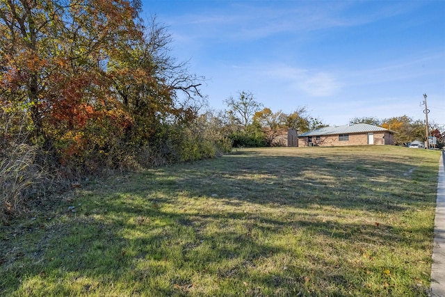 view of yard