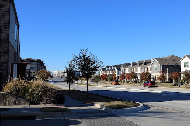 view of street