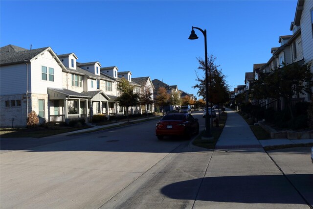 view of street