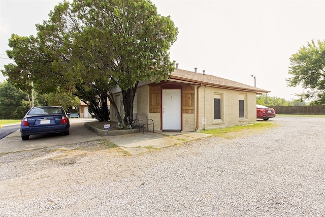 view of front of house