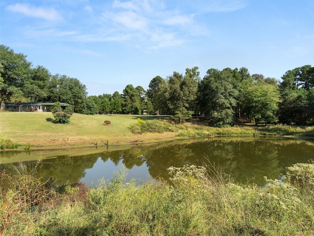 view of water feature