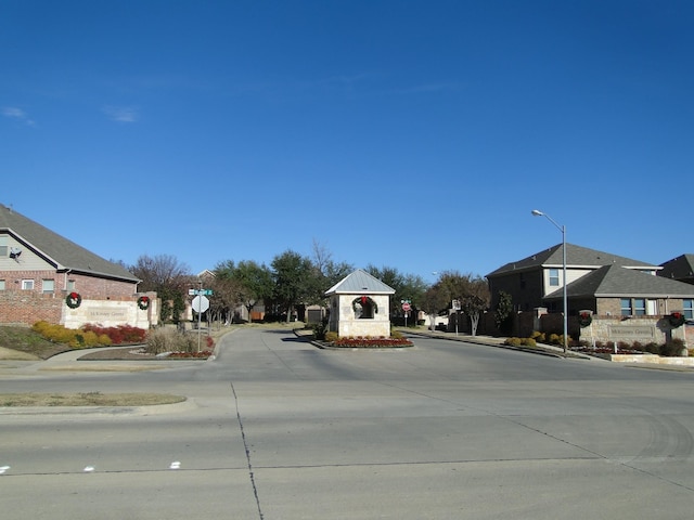 view of road