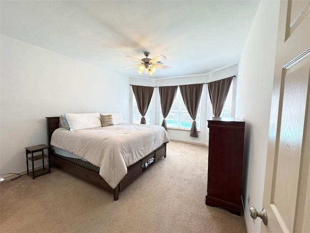1700 Warm Springs Dr, Allen, TX 75002 - bedroom featuring carpet floors and a ceiling fan