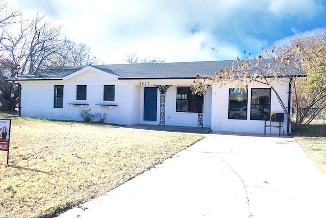 view of ranch-style house