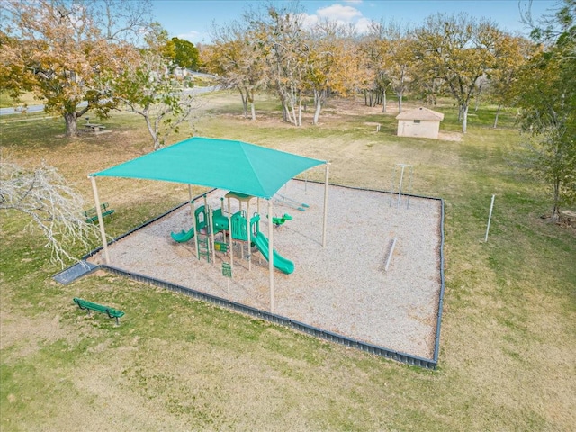 surrounding community featuring a playground