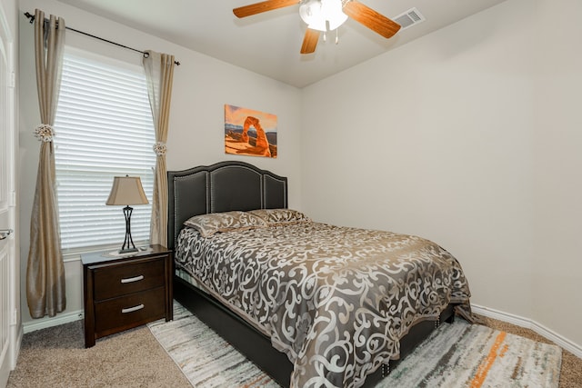 3204 Sunny Hill Way, Royse City, TX 75189 - bedroom featuring baseboards, carpet floors, and ceiling fan