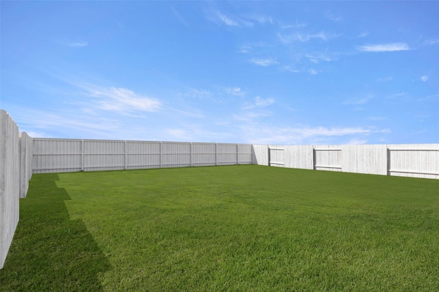 1906 Sweetwater Dr, Forney, TX 75126 - view of yard featuring a fenced backyard