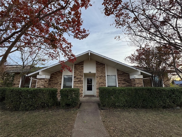 view of ranch-style house