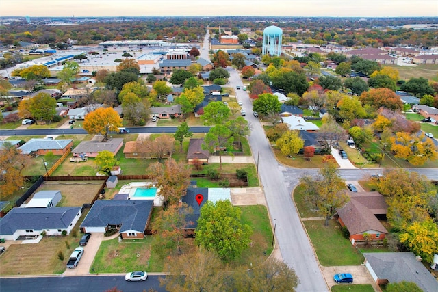 bird's eye view