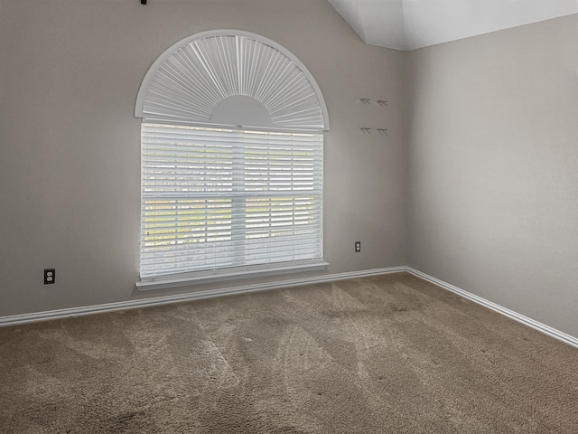 unfurnished room with carpet