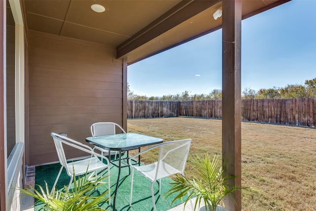 view of patio / terrace