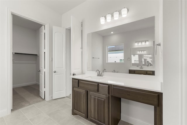 5009 Tamarack Ln, Royse City, TX 75189 - full bath featuring vanity, baseboards, and tile patterned flooring