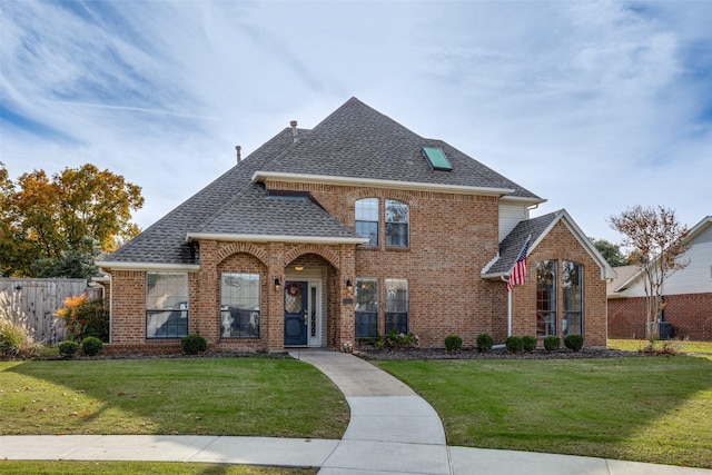 front of property featuring a front yard