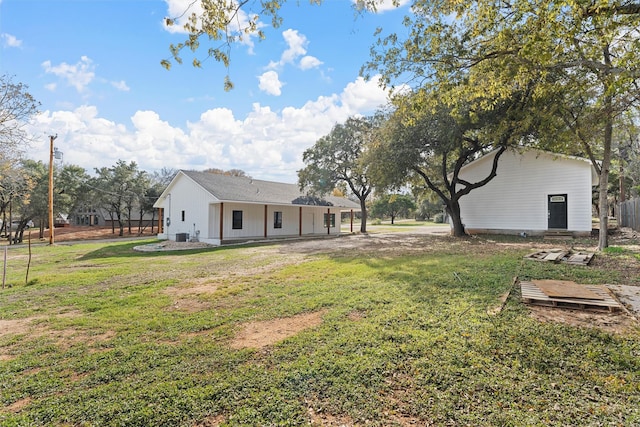 view of yard