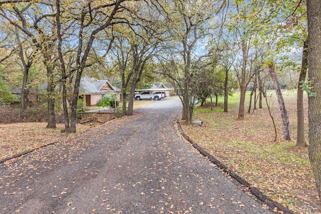 view of road