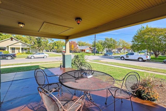 view of patio / terrace