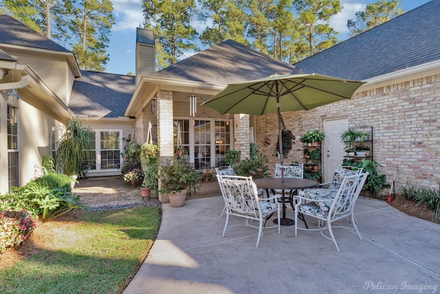 9622 Norris Ferry Rd, Shreveport, LA 71106 - view of patio with outdoor dining area