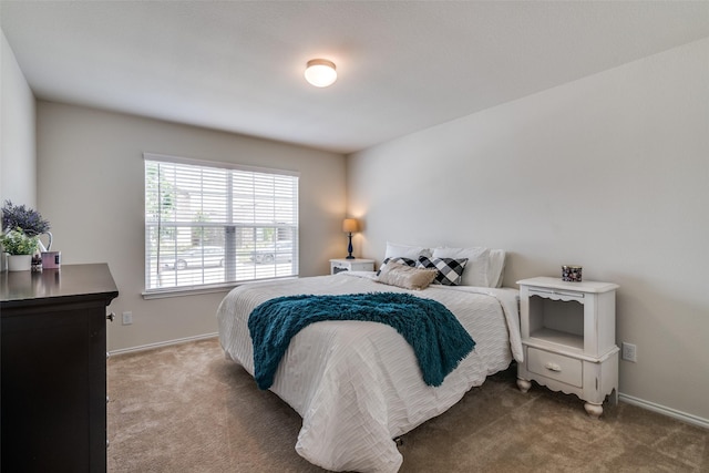 bedroom featuring carpet floors