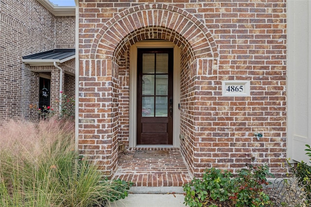 view of property entrance