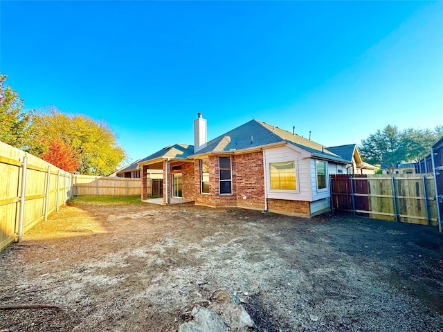 view of back of house