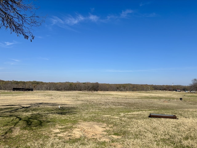 view of nature with a rural view