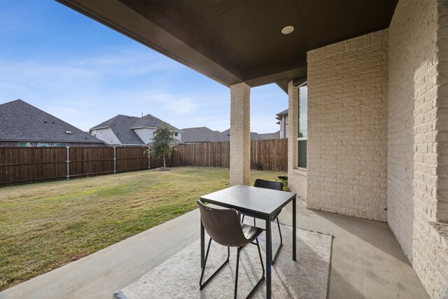 view of patio / terrace