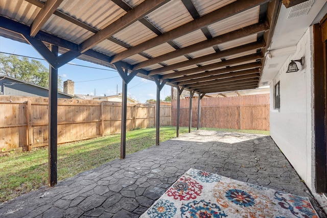 view of patio / terrace