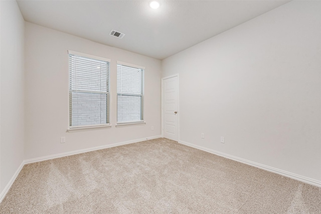 4557 Ward St, North Richland Hills, TX 76180 - unfurnished room with light carpet, baseboards, and visible vents