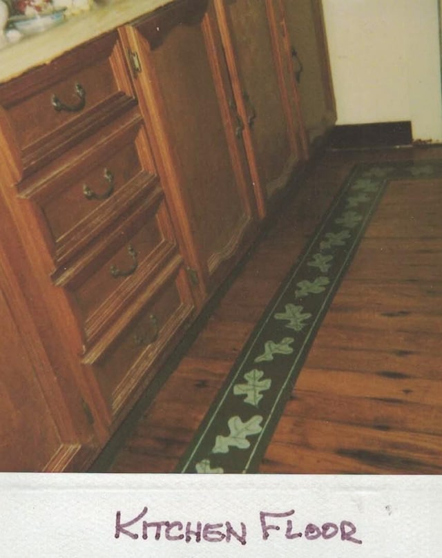 interior space featuring dark hardwood / wood-style floors