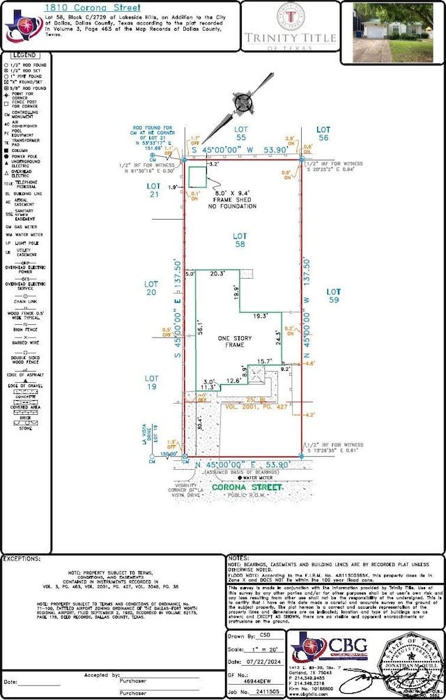 1810 Corona St, Dallas TX, 75214 land for sale