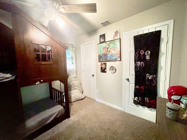 709 Kerry Ln, Azle, TX 76020 - sitting room with carpet and ceiling fan