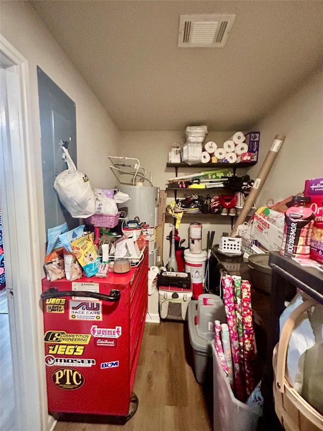 709 Kerry Ln, Azle, TX 76020 - storage with water heater