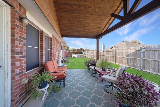 view of patio / terrace