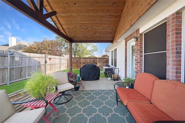 view of patio / terrace