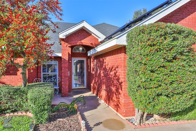 view of entrance to property