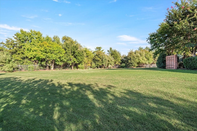 view of yard