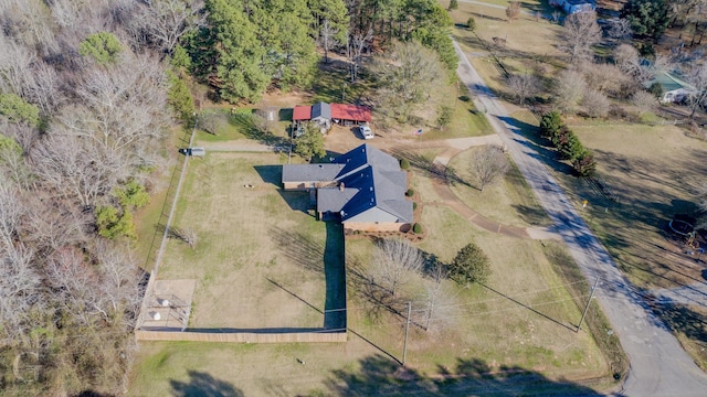 111 White Rd, Frierson, LA 71027 - drone / aerial view with a rural view