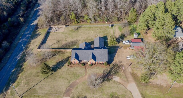 111 White Rd, Frierson, LA 71027 - drone / aerial view