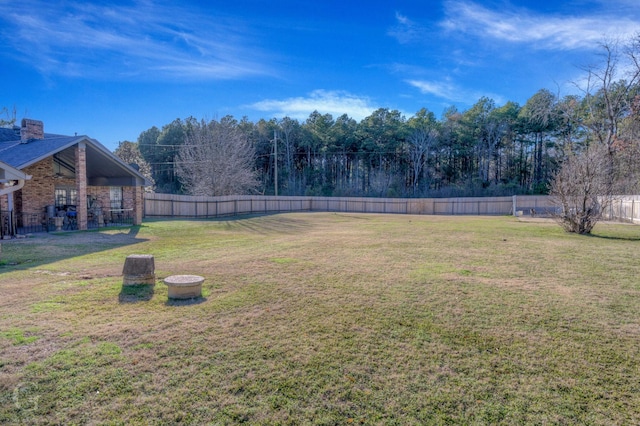 111 White Rd, Frierson, LA 71027 - view of yard